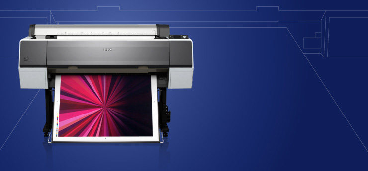 Logramos pruebas color con un plotter Epson 9900 de calidad fotografica